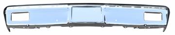 81-82 Chevy/GMC Truck Front Bumper, Chrome, With Molding Holes
